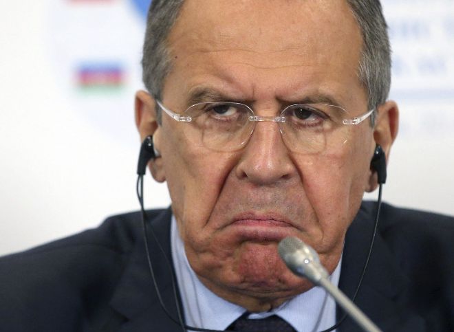 El ministro ruso de Exteriores, Sergei Lavrov.