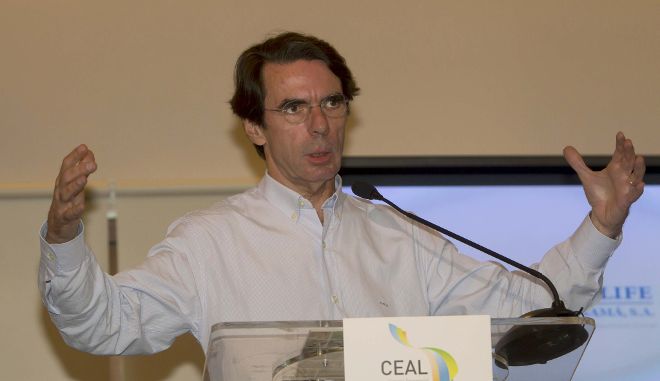 El expresidente del Gobierno español Jose María Aznar.