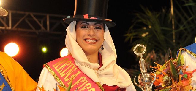 La Reina de las Fiestas de Mayo, Patricia Rodríguez.