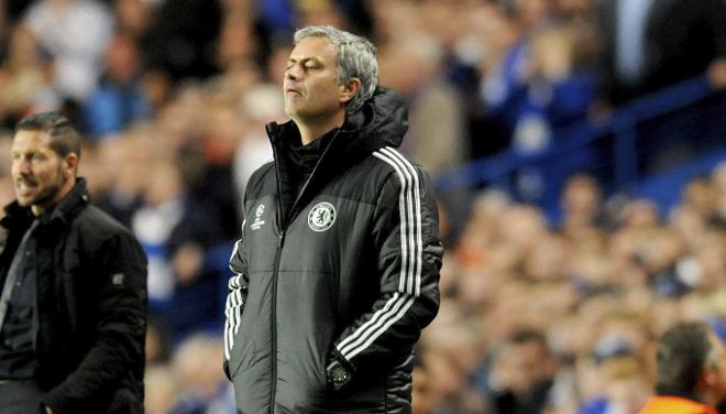 El entrenador de Chelsea, el portugués José Mourinho.