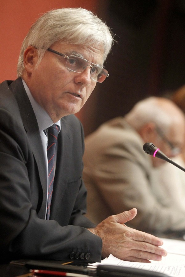 El vicepresidente y consejero de Educación del Gobierno de Canarias, José Miguel Pérez.