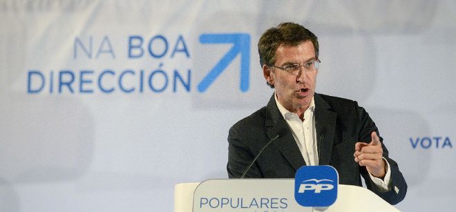 El presidente del PP de Galicia, Alberto Núñéz Feijóo.