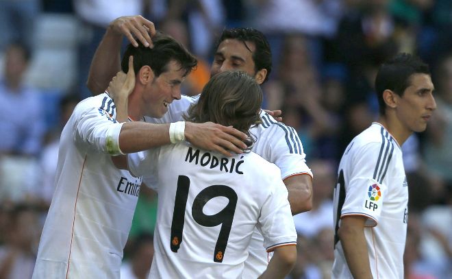 Bale celebra su gel el sábado.