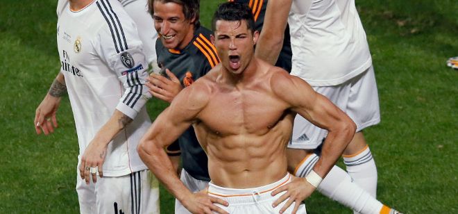 Cristiano Ronaldo (C).