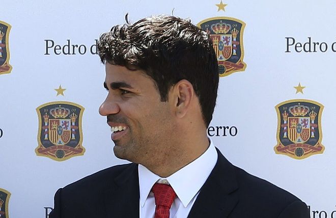 El jugador de la selección española Diego Costa.