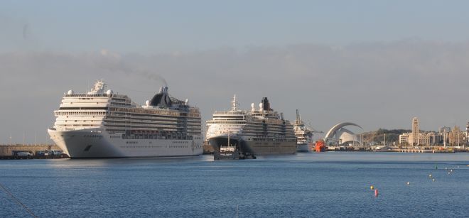 La industria de cruceros aportó a la economía española 1.226 millones de euros, frente a los 1.245 millones de 2012, debido a que la caída del mercado nacional.
