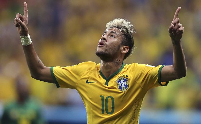 Neymar hizo los dos primeros goles.
