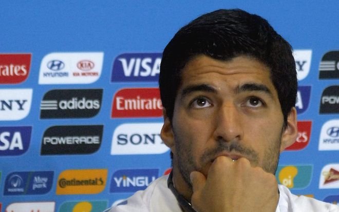 Imagen de archivo datada el 23 de junio del 2014 del jugador uruguayo Luis Suárez.