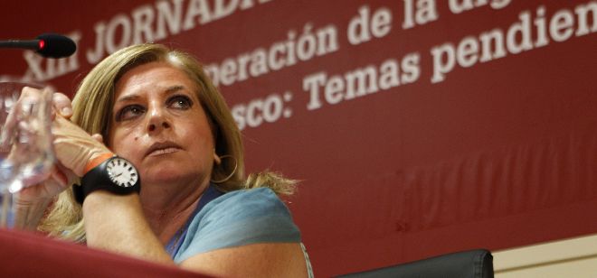 La presidenta del Colectivo de Víctimas del Terrorismo del País Vasco (Covite), Consuelo Ordóñez.
