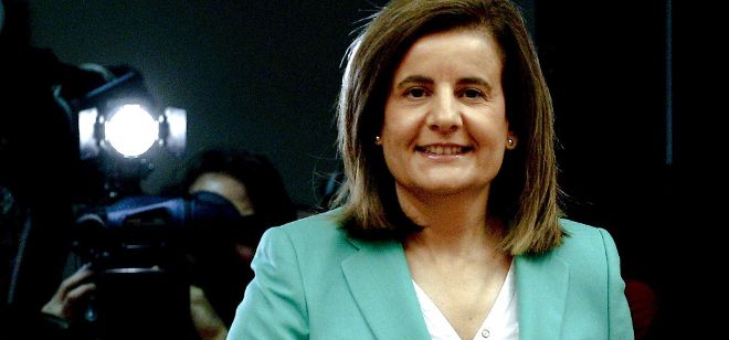 Fátima Báñez, ministra de Empleo y Seguridad Social.