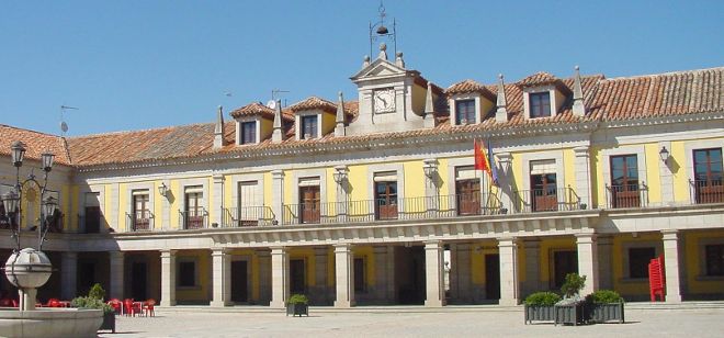 Ayuntamiento de Brunete en Madrid.