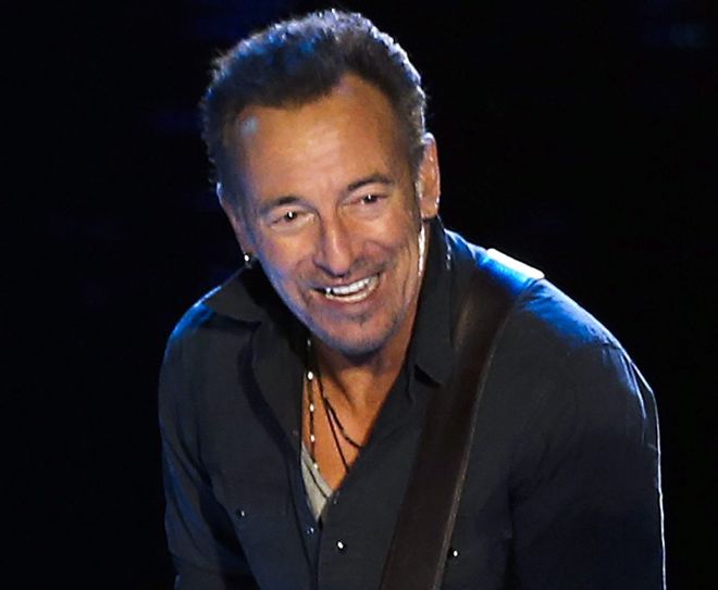 El músico estadounidense Bruce Springsteen.