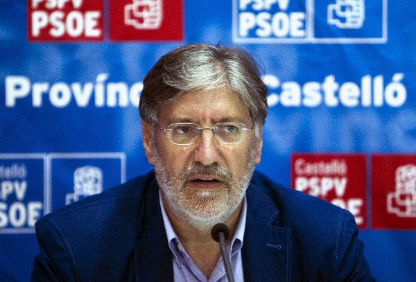 El candidato a Secretario General del PSOE en las primarias que concluyen mañana, Antonio Pérez Tapias.