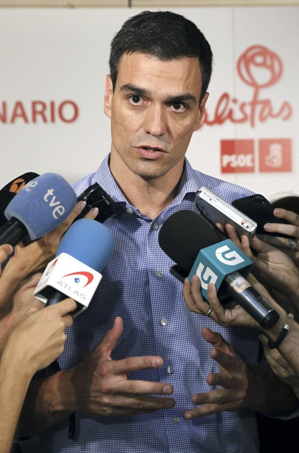 El nuevo líder del PSOE, Pedro Sánchez.