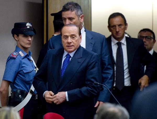 El expresidente del Gobierno italiano, Silvio Berlusconi.