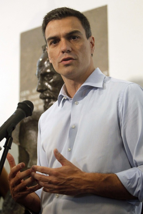 El ganador de la consulta a la secretaría general del PSOE, Pedro Sánchez.