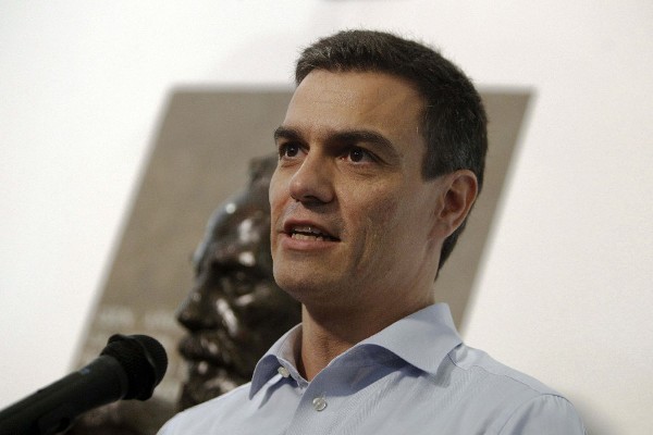 El ganador de la consulta a la secretaría general del PSOE, Pedro Sánchez.