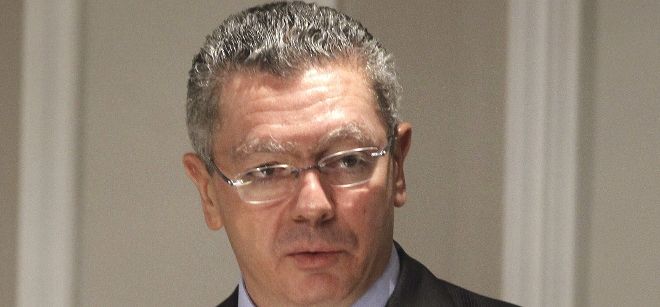 El ministro de Justicia, Alberto Ruiz-Gallardón.