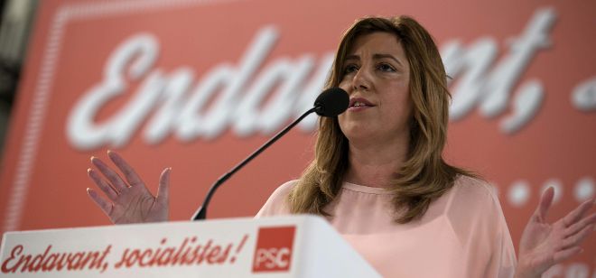 La presidenta de la Junta de Andalucía y dirigente socialista, Susana Díaz.