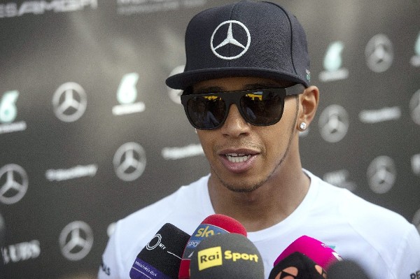 El piloto británico de la escudería Mercedes AMG de Fórmula Uno, Lewis Hamilton.
