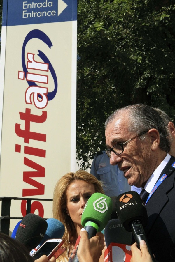 Víctor Quiroga, responsable de Relaciones Institucionales de la compañía Swiftair.