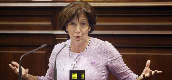 La consejera de Vivienda del Gobierno de Canarias, Inés Rojas.