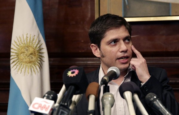 El ministro de Economía argentino, Axel Kicillof.