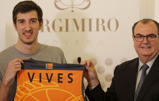 Guillem Vives, nuevo jugador del Valencia.