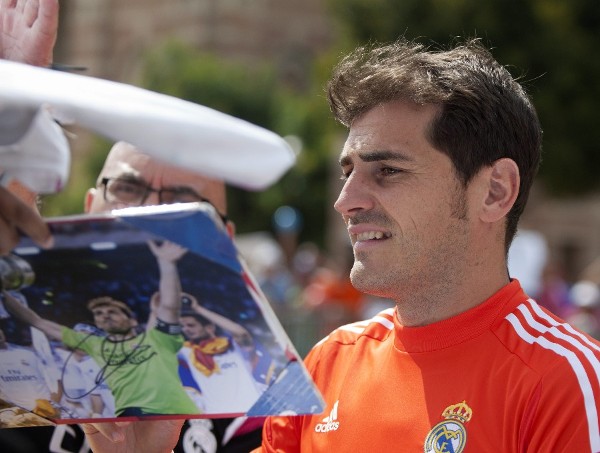 El guardameta del Real Madrid Iker Casillas.