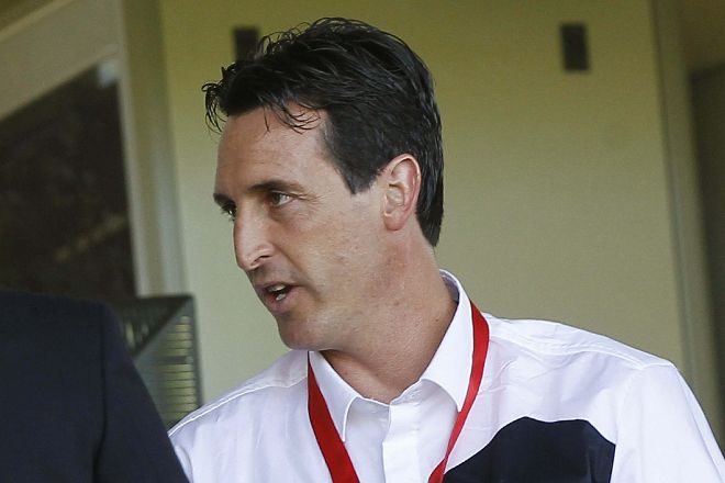 El entrenador de la primera plantilla del Sevilla, Unai Emery.