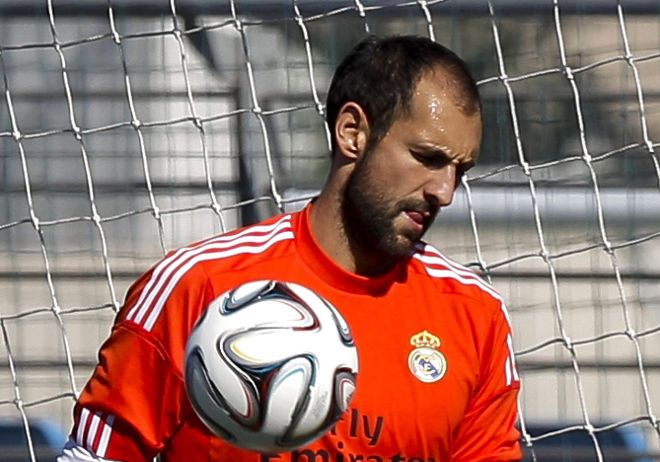 El guardameta del Real Madrid, Diego López.