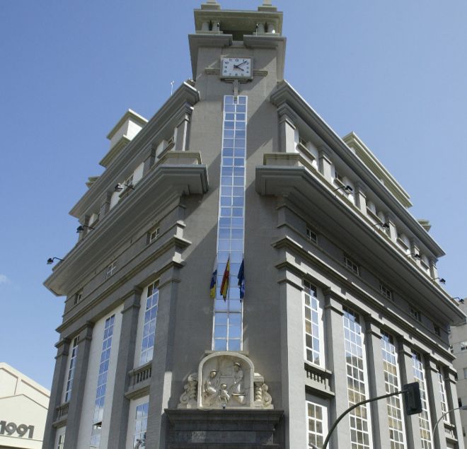 Antiguo edificio de la Consejería de Hacienda.