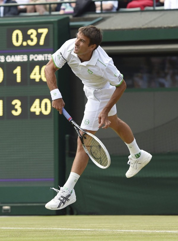 El tenista español Tommy Robredo.