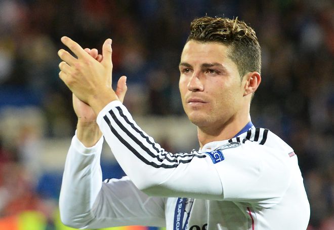 El jugador del Real Madrid Cristiano Ronaldo.