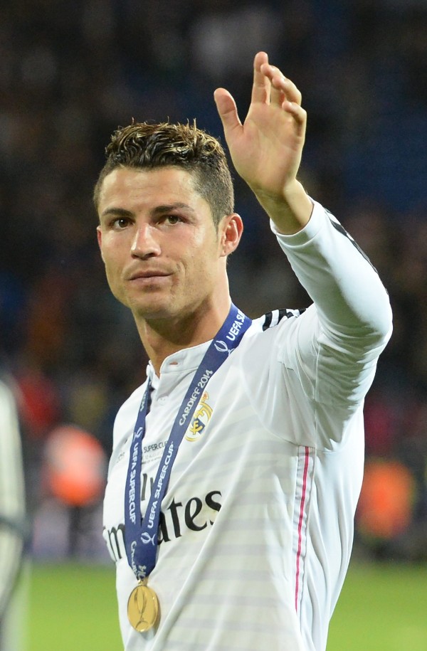 El jugador del Real Madrid Cristiano Ronaldo.