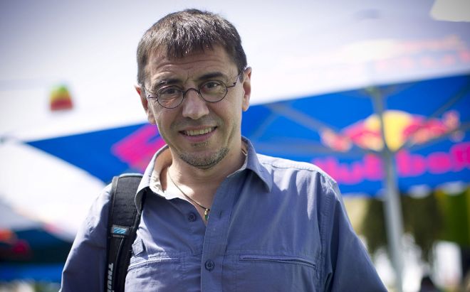 El escritor y miembro de Podemos Juan Carlos Monedero.