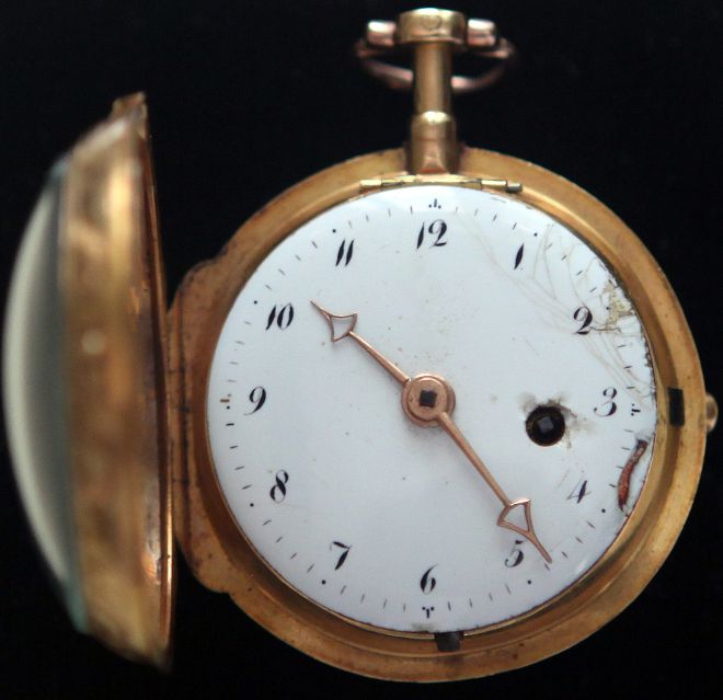 Reloj de oro de Napoleón, hoy en Cuba (
