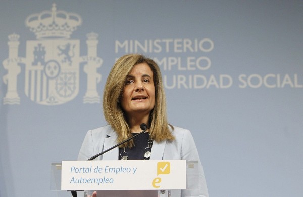 La ministra de Empleo, Fátima Báñez.