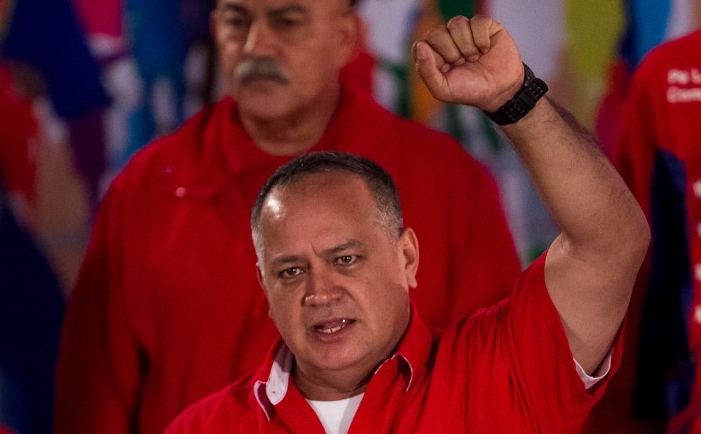 El presidente de la Asamblea Nacional, Diosdado Cabello.