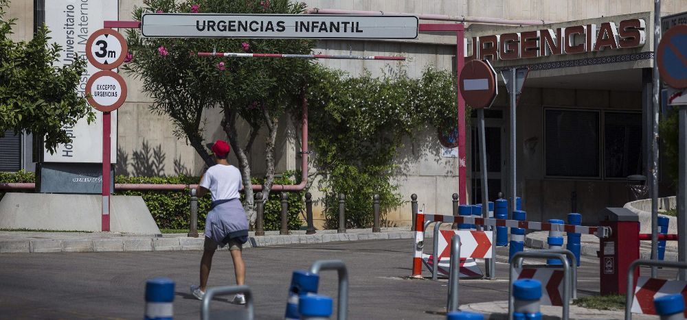 El niño británico se encuentra ingresado en el HospitalMaterno Infantil de Málaga.