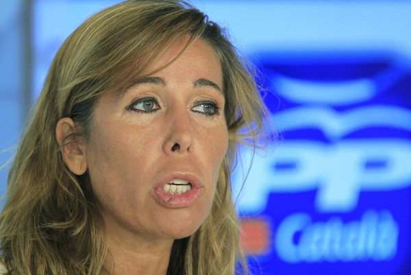 La presidenta del PPC, Alicia Sánchez Camacho.