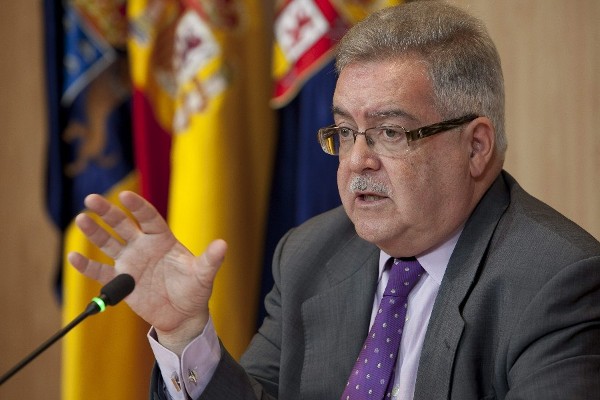 El presidente del Cabildo de Gran Canaria, José Miguel Bravo de Laguna..
