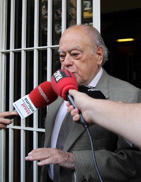 El expresidente de la Generalitat Jordi Pujol.