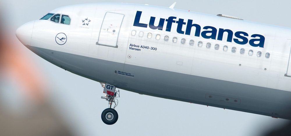 Un avión de la compañía despega en Alemania.