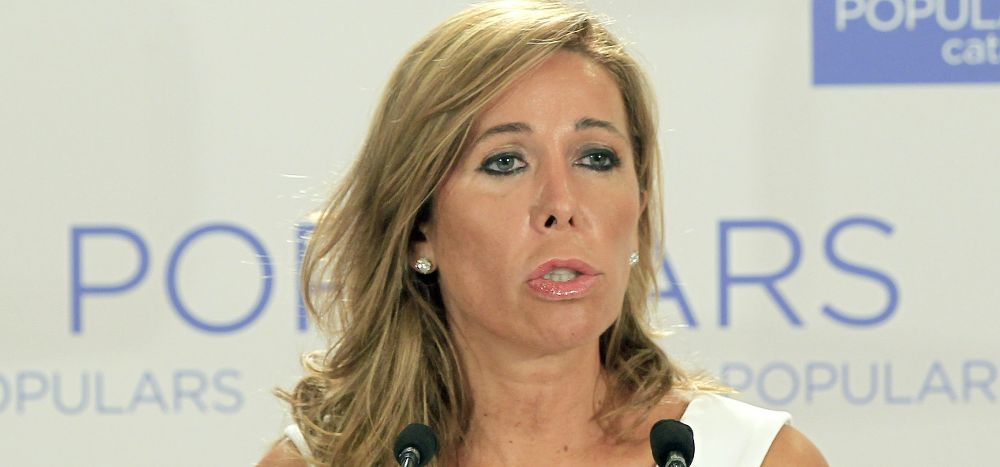 La presidenta del PPC, Alicia Sánchez-Camacho.