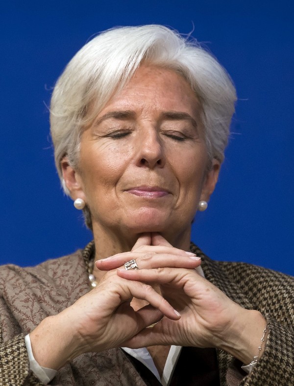 Fotografía fechada el 30 de noviembre de 2012 en la que aparece la directora del Fondo Monetary Internacional (FMI), Christine Lagarde.