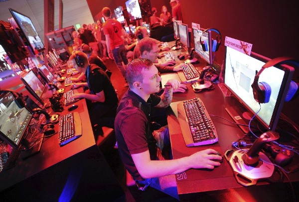 Jornada inaugural de la Gamescom, la mayor feria de videojuegos del mundo, en Colonia, Alemania, el miércoles 13 de agosto de 2014. 