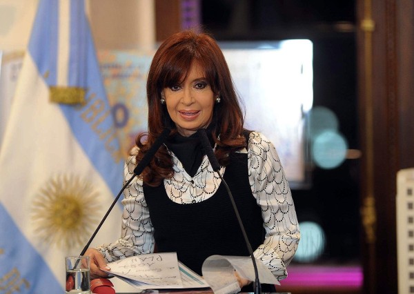 La presidenta argentina, Cristina Fernández.