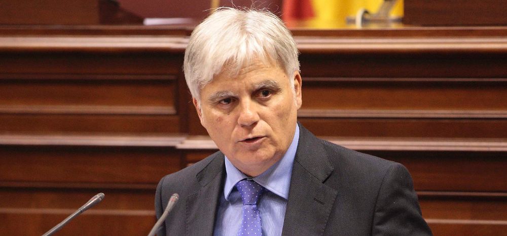 El consejero de Educación del Gobierno de Canarias, José Miguel Pérez.