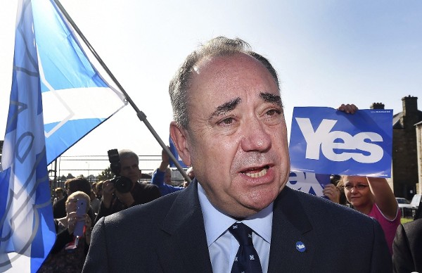 El ministro principal escocés, el independentista Alex Salmond.